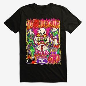 Ice Nine Kills Zombie Clown T-Shirt Hot Topic Metal Metalcore‎ Trinity Of Terror